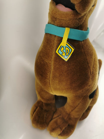 Vintage Scooby Doo Plush Sitting 14" Stuffed Animal Dog