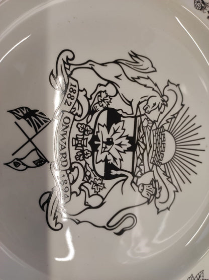 Wedgwood Calgary Centennial Plate 1875-1975