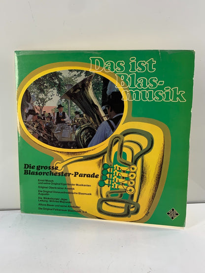 DAS IST BLASMUSIK - Die grosse blasorchester-Parade - German 12-track vinyl LP