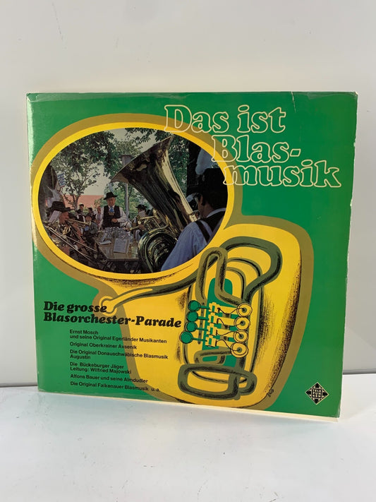 DAS IST BLASMUSIK - Die grosse blasorchester-Parade - German 12-track vinyl LP