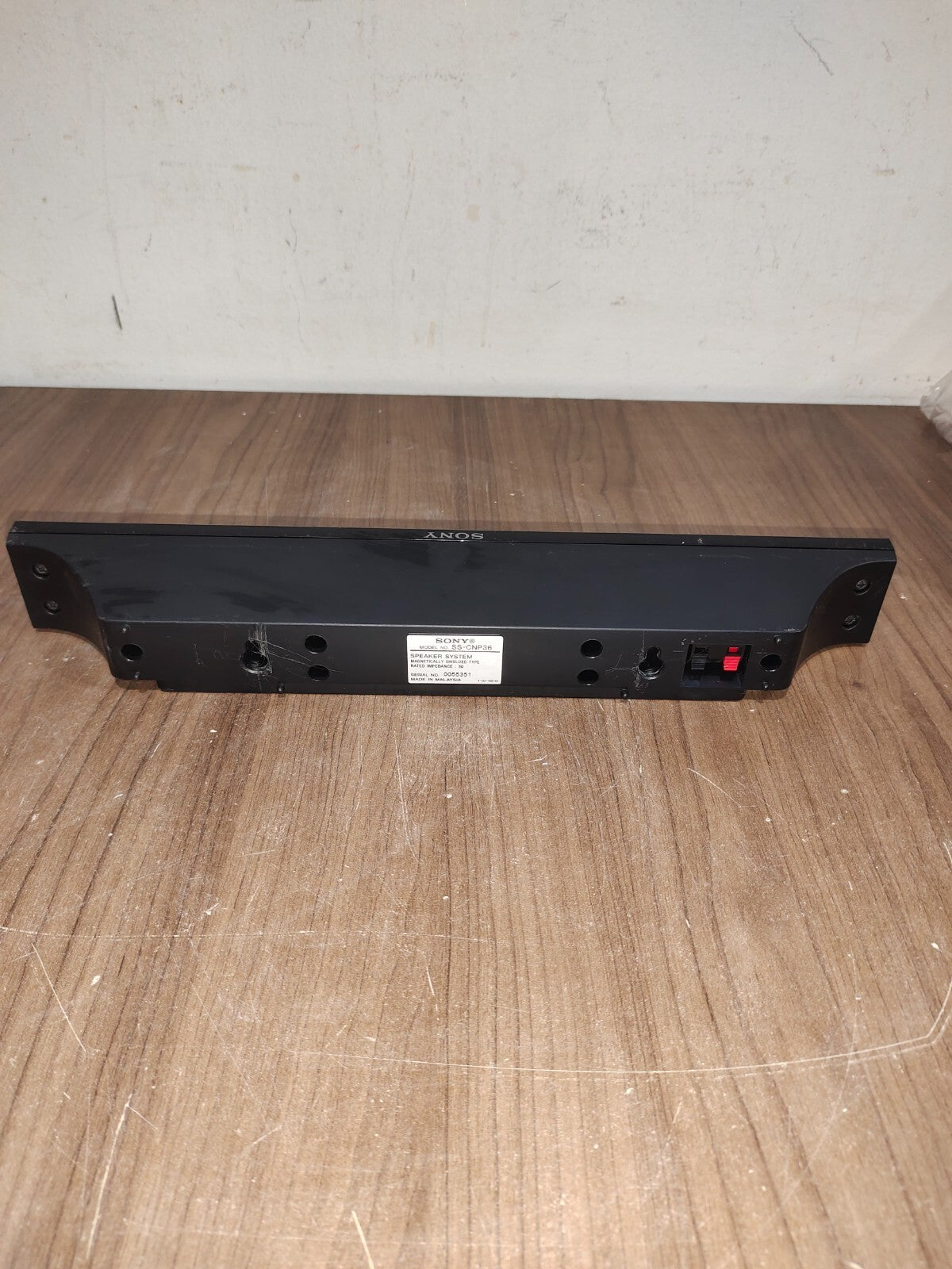 Sony SS-CNP36 Center Channel Speaker Black Surround System