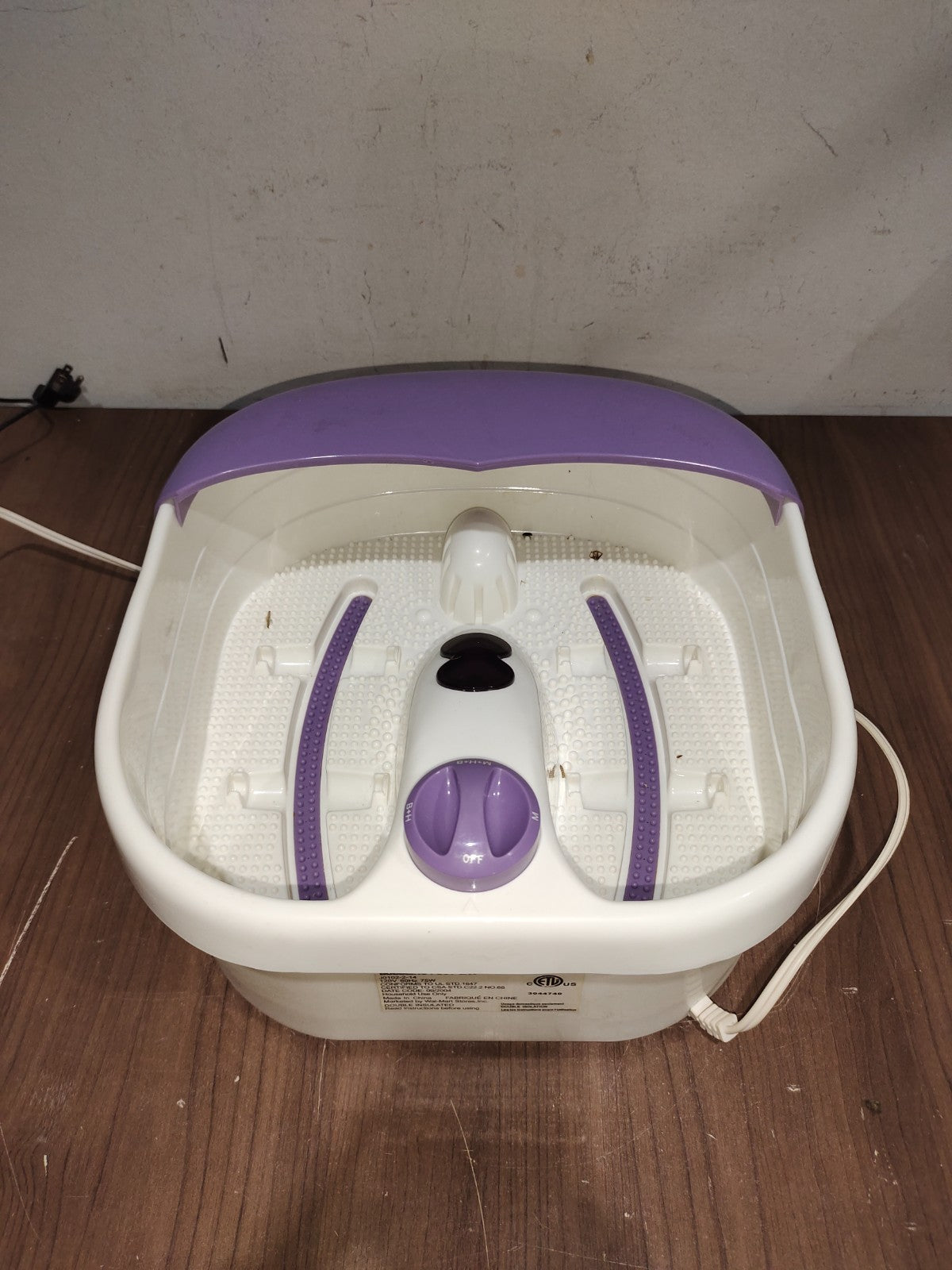 Foot Spa Bath Massager with Heat & Bubbles Massage Pedicure Tub Foot Soaker Gift