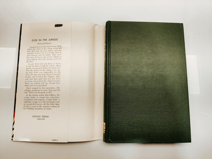 Eyes in the Jungle by Bernard Palmer HC Book with Dust Jacket 1972 2nd Printing