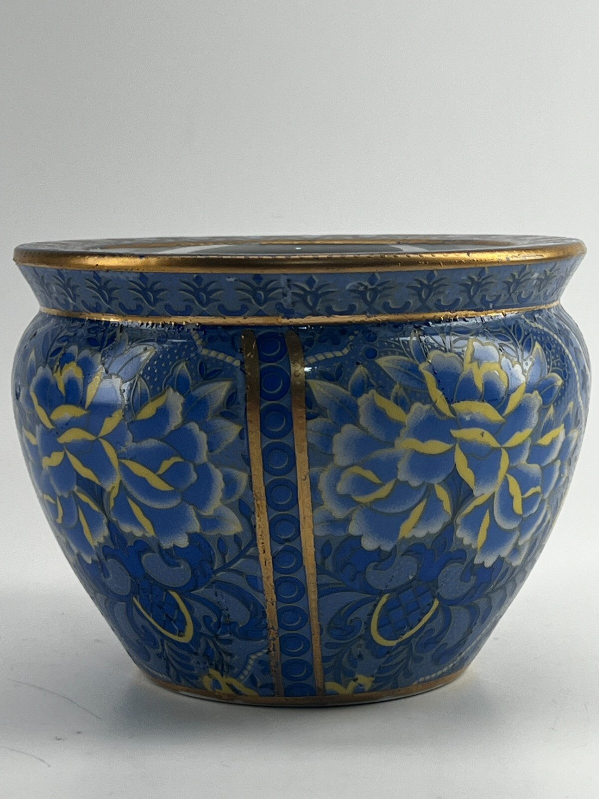 Floral Flower Pot - Hand painted