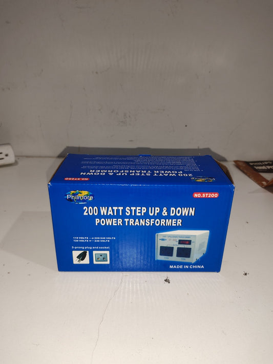 Philmore ST200 200 watt 110/220V Step Up Step Down Transformer