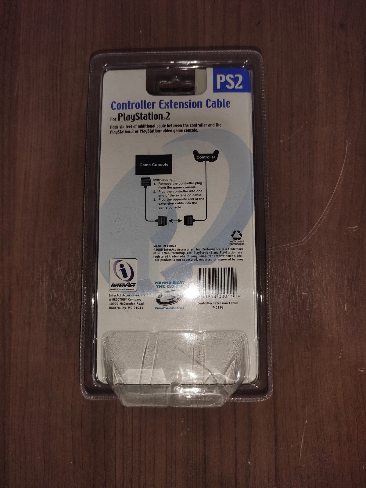 PlayStation 2 Controller Extension Cables MadCatz InterAct - Set of 3