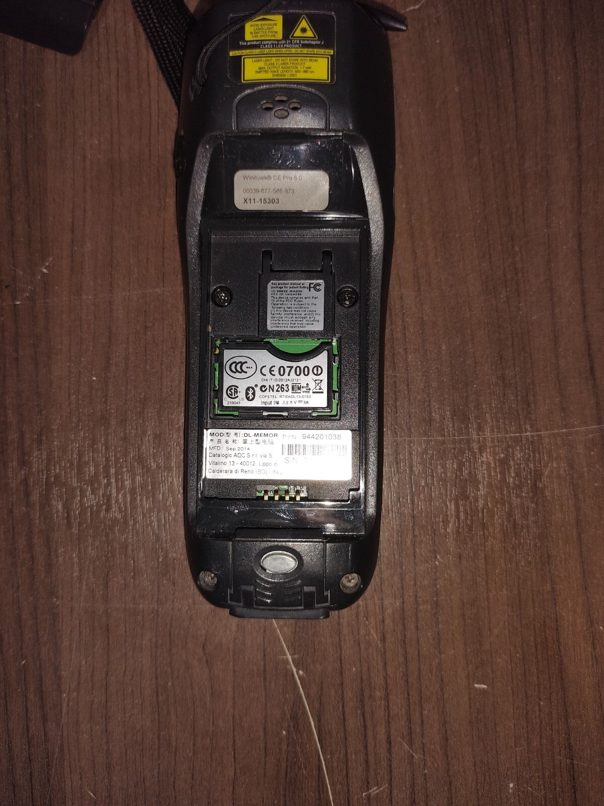Datalogic DL-Memor Mobile Scanner P/N:944201016 - 1