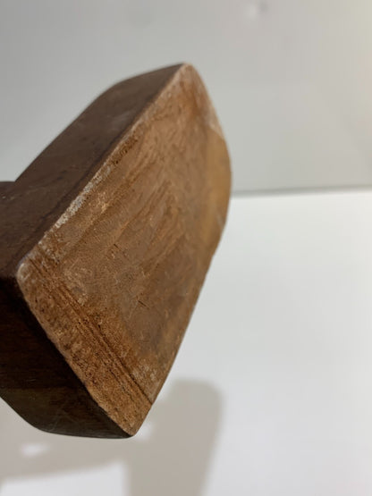 Folk Art Hand Carved Wood Sculpture Man African