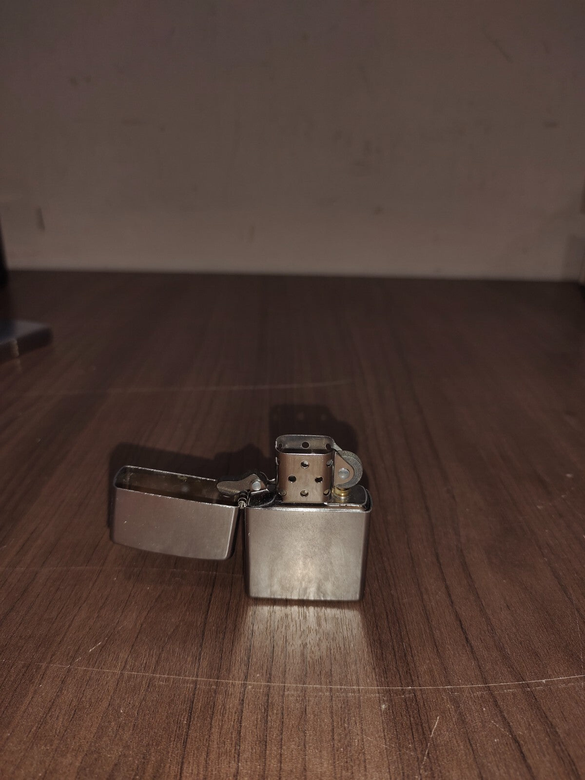 Zippo Silver 2004 Chrome Windproof Lighter - 1
