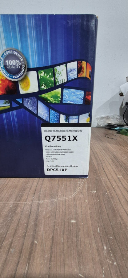 Dataproducts Q7551X Toner Cartridge - Alternative for HP, Troy - Black - 1