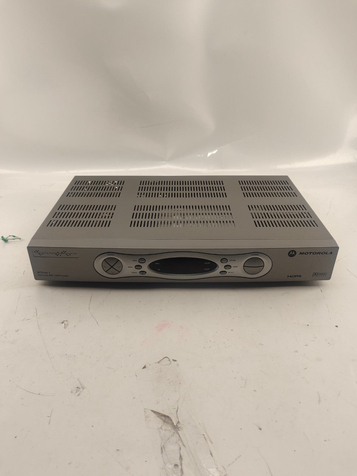 Motorola CATV Silver Converter DCT3416