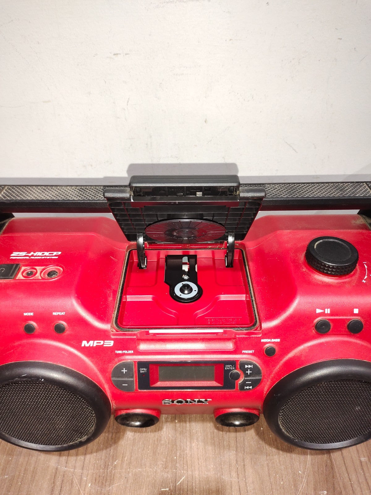 Sony ZS-H10CP Heavy Duty Portable Boombox