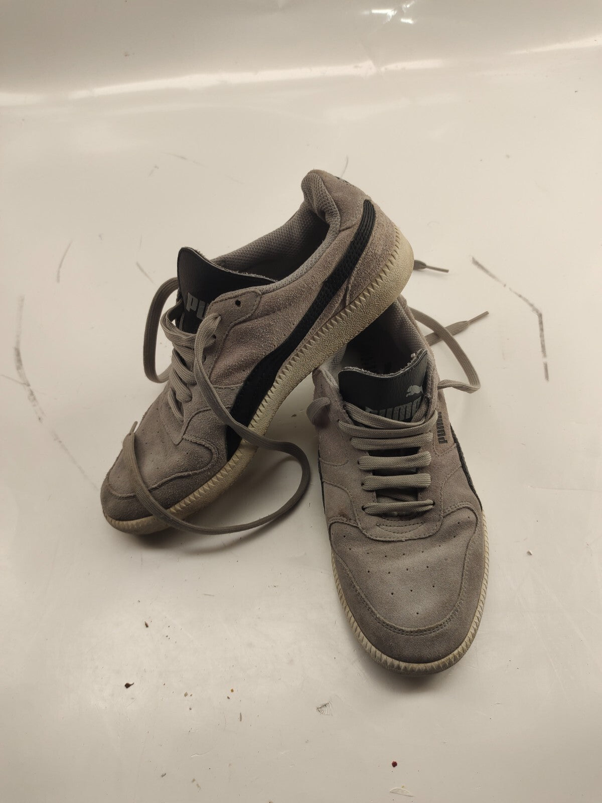 Puma Icra Trainer Grey Unisex 356741-19 Shoe Sneaker Size - 7.5UK