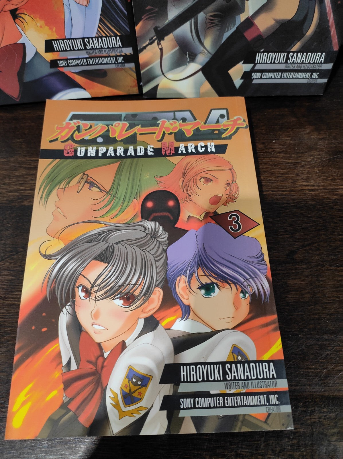 GunParade March Volume 1-3 2004 by Hiroyuki Sanadura