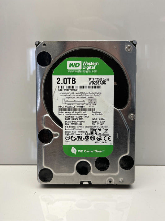 Western Digital Green 2TB 3.5" SATA HDD WD20EADS-00R6B0