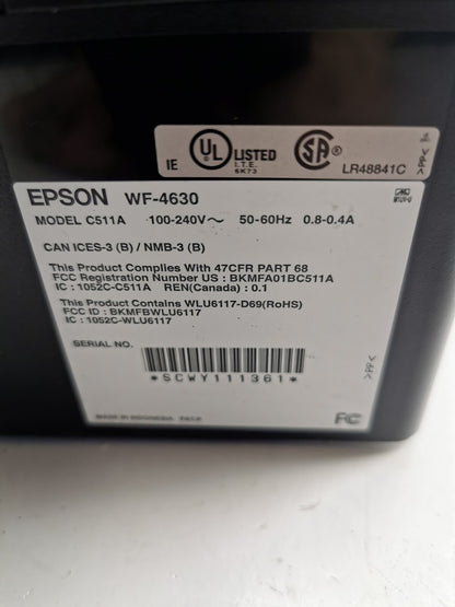 Epson WF-4630 All-In-One Inkjet Printer