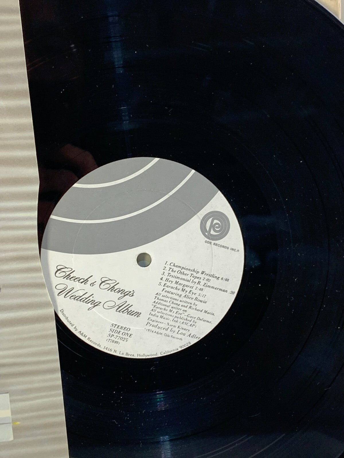 Cheech & Chong / The wedding album Vinyl