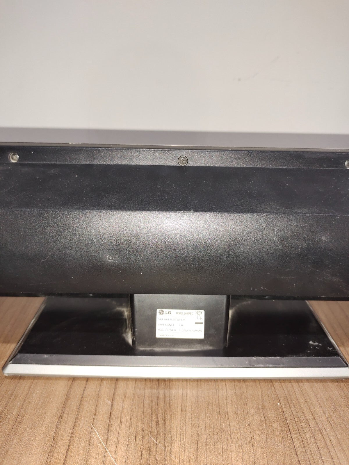 LG SH92PB-S Surround Speaker Black Silver Trim - Set of 3