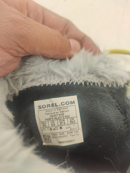 Sorel Women's Mid-Calf Gray Boots - Size - US-6.5