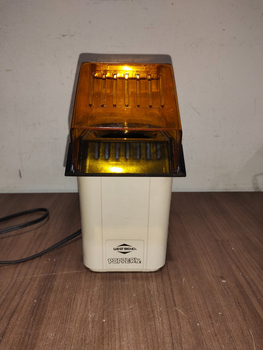 Vintage - West Bend Poppery II 82102 Almond Hot Air Popcorn Popper