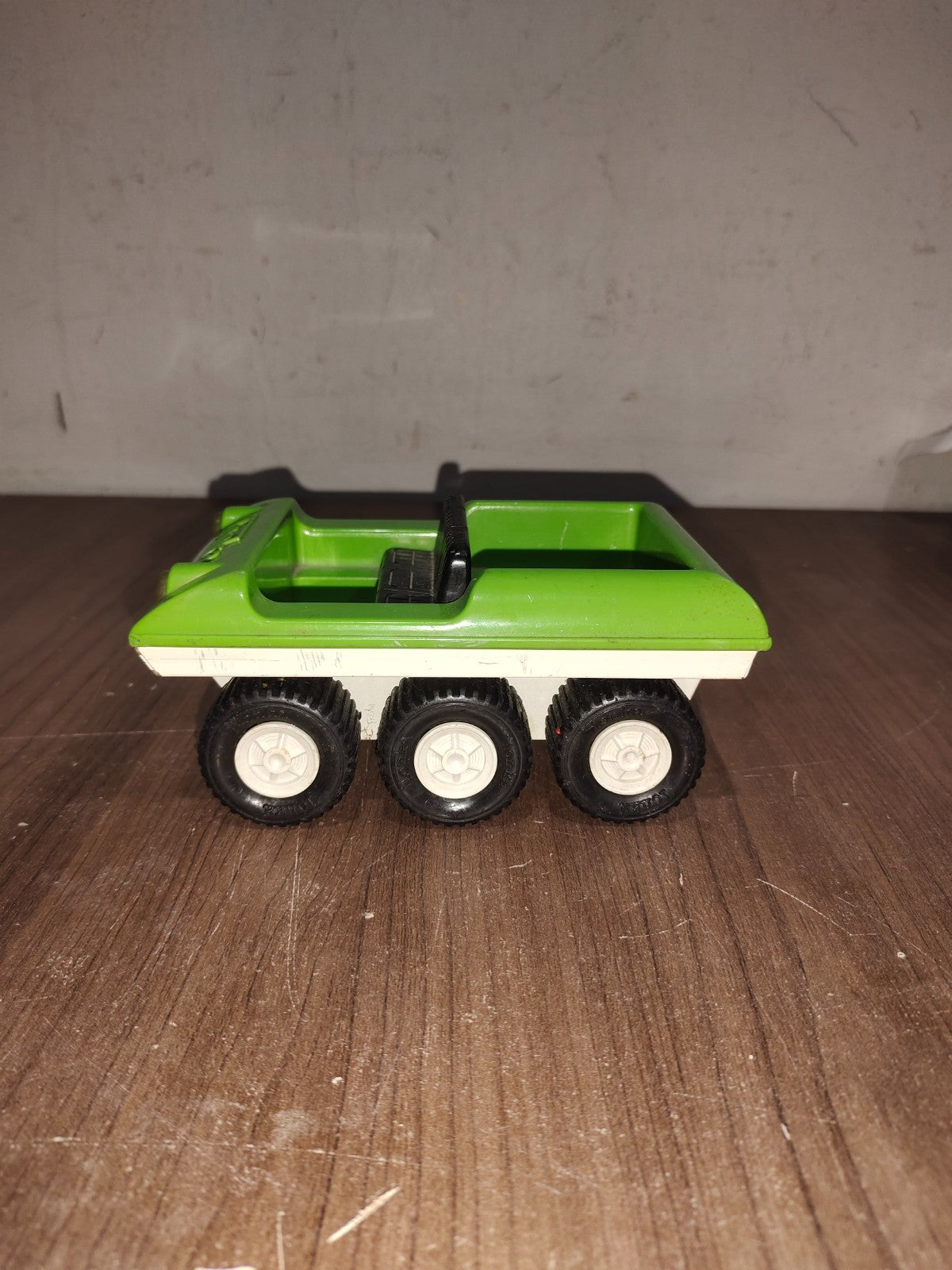 Vintage - Tonka Dune Buggy Military - Green Metal Truck Car - 6 Wheels