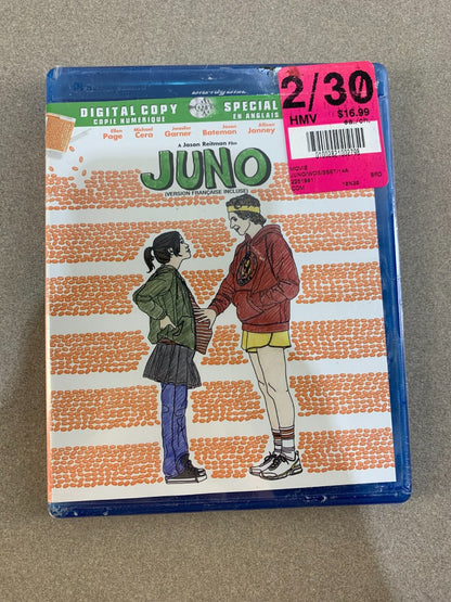 Juno (Blu-ray, 2008) Special Edition Brand New! Factory Sealed!