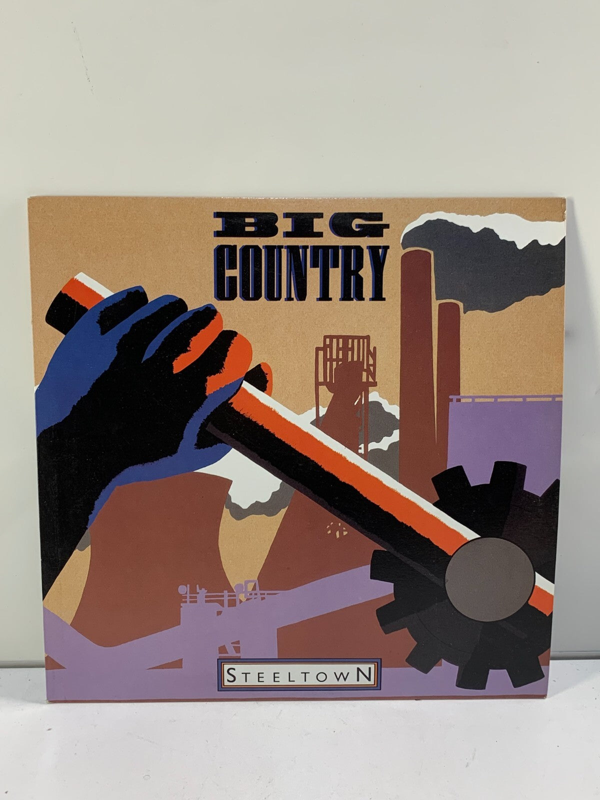 BIG COUNTRY - Steeltown (Mercury) - 12" Vinyl Record LP - EX