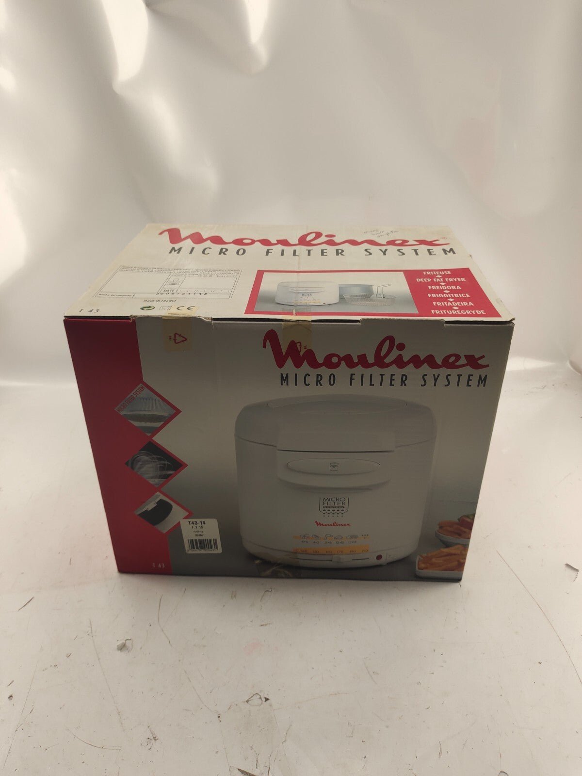 Moulinex Micro Filter System Deep Fat Fryer - T43