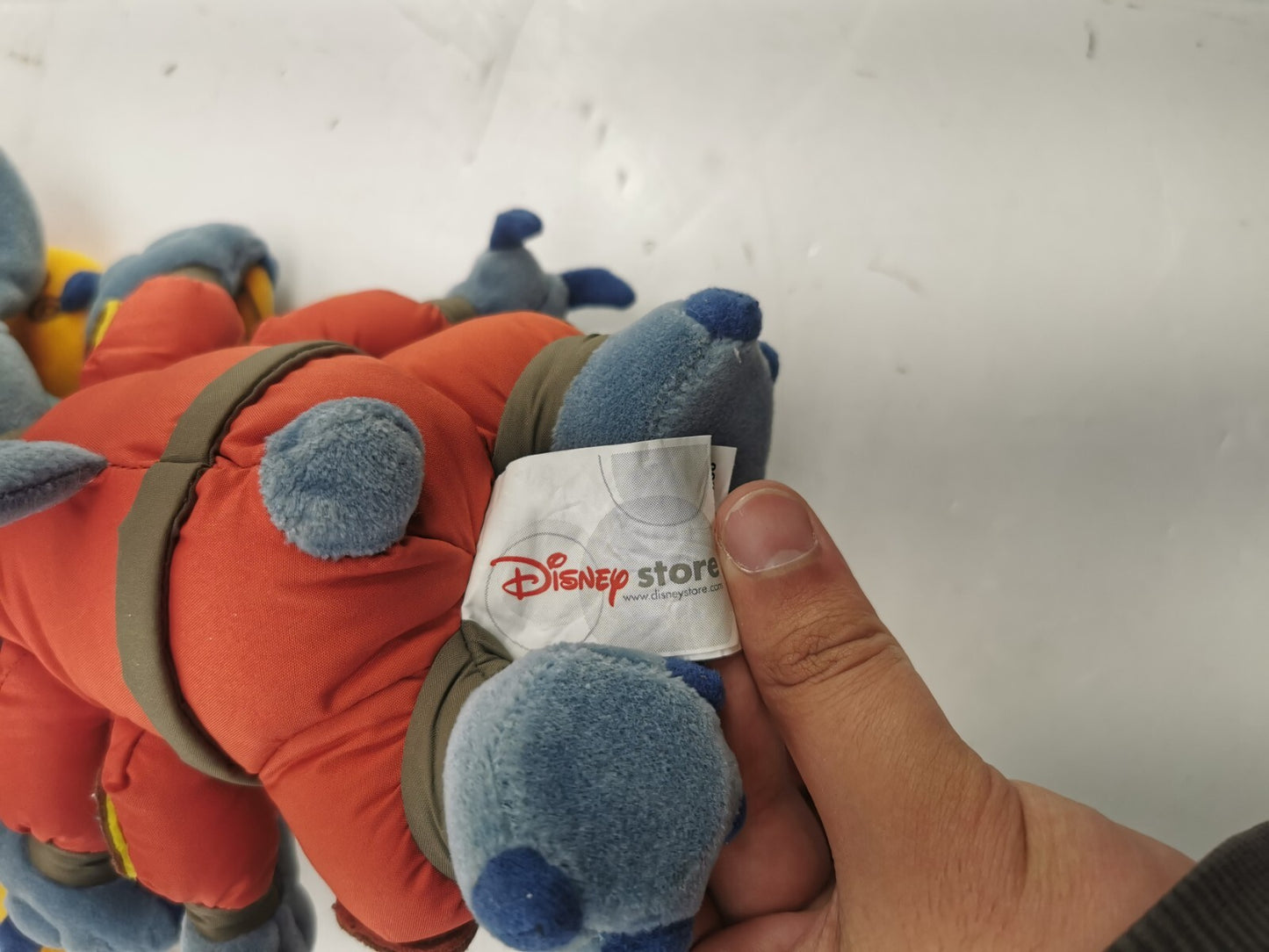 Disney Stitch As Alien Mini Bean Bag 7" RARE