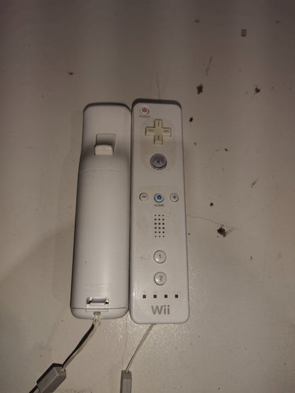 Official Nintendo Wii Remote White RVL-003 Lot Of 2 Controller