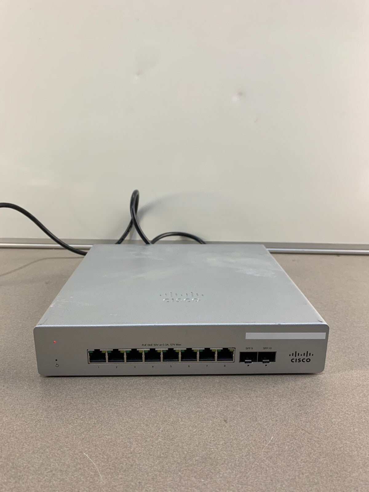 Cisco Meraki MS120-8FP-HW 8-Port 1GbE PoE Switch