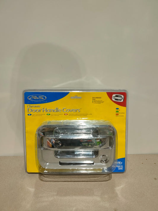 AVS 685202 Chrome Exterior Door Handle Cover SET OF 2