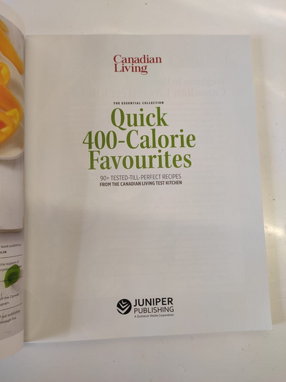 Essential Quick 400-Calorie Favourites (Canadian Living)