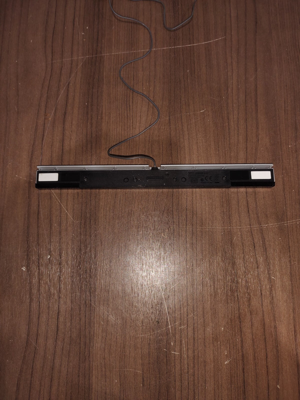 Nintendo Black OEM Sensor Bar Wired Official Part # RVL-014 For Wii & Wii U
