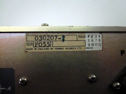 Fernau Avionics 030207-2 F055 2/3A1 Audio Equipment