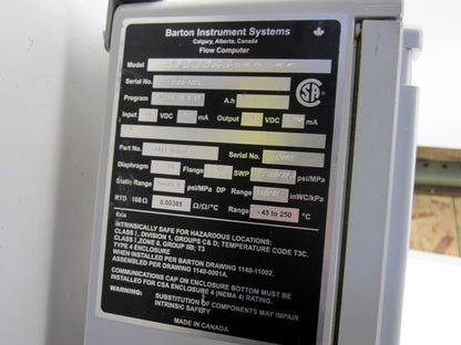 Barton Scanner 1140 PC11-0202A RTU Hardware Unit