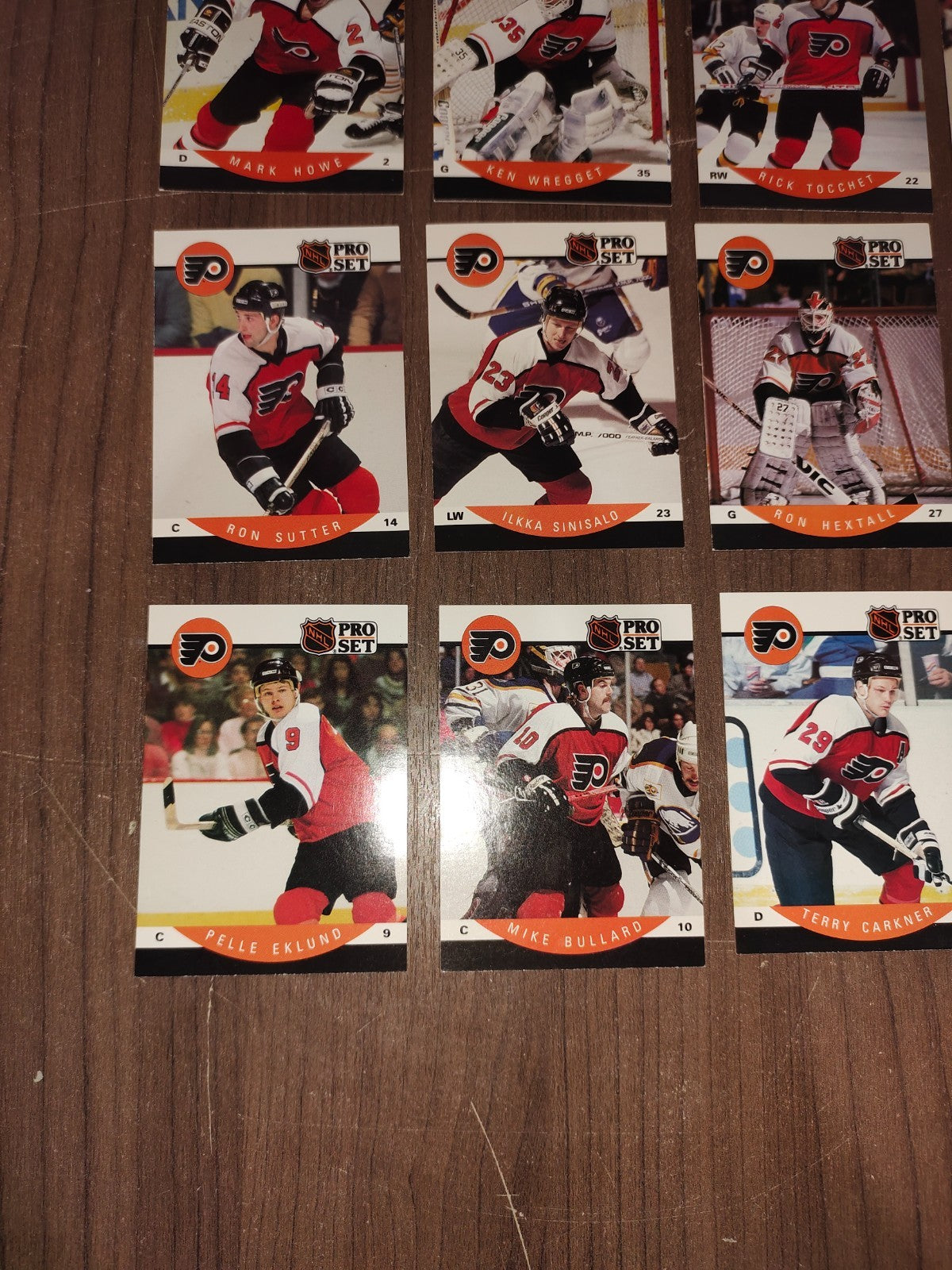 Rare Collectible NHL - Philadelphia Flyers Cards PRO-SET - Set of 16 Cards