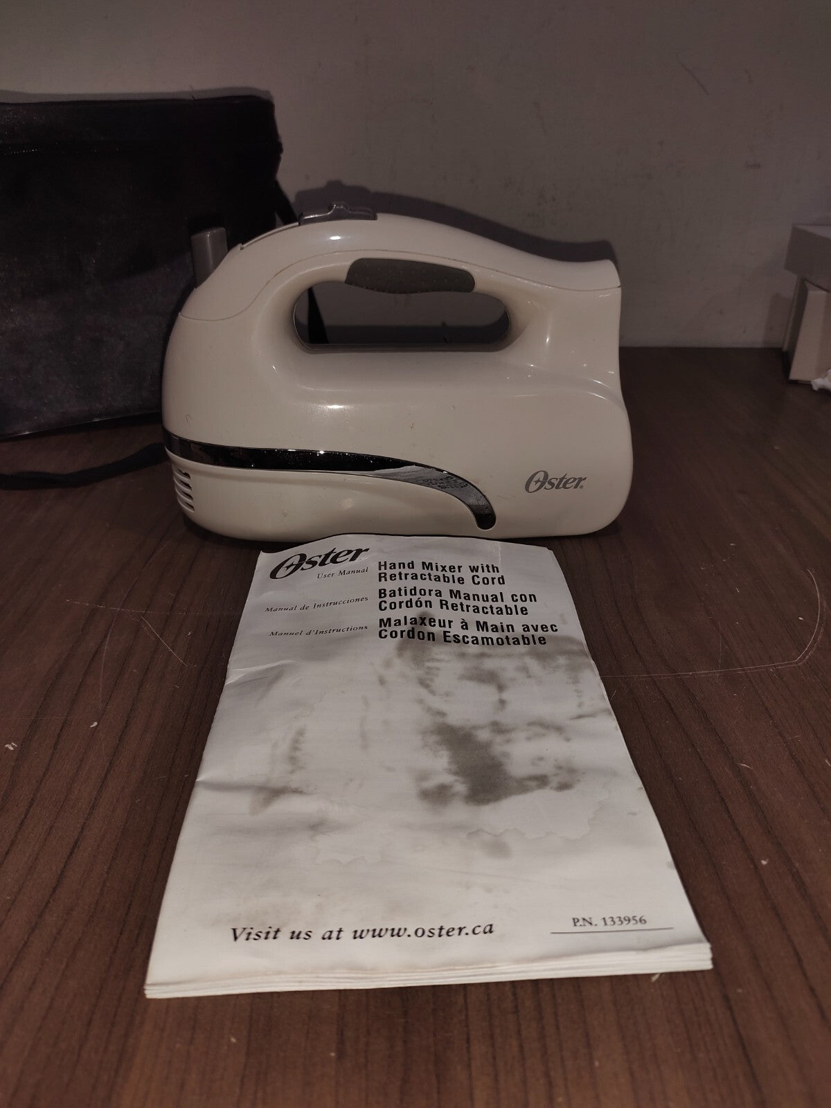 OSTER Hand Mixer 7 Speed With Boost - FPSTHMCN1W-33A