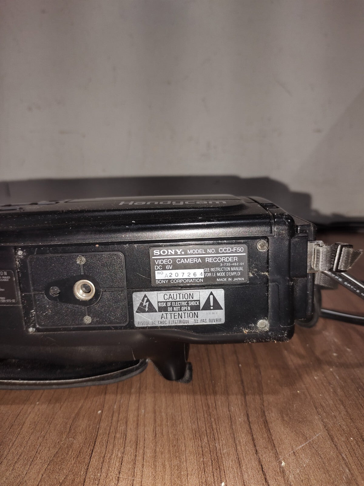 Sony Handycam CCD-F50 - Untested (For Parts)
