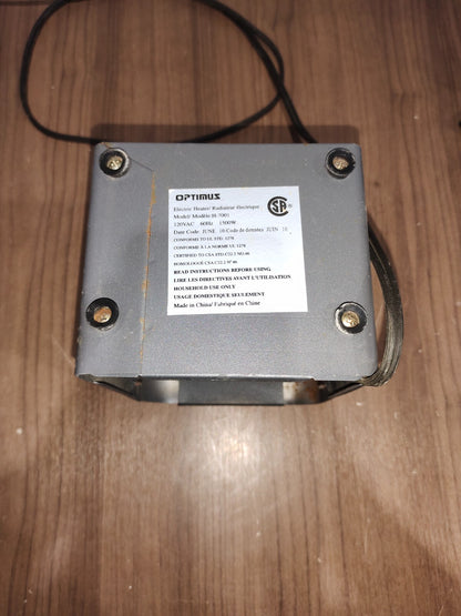 OPTIMUS H-7001 PORTABLE HEATER WITH THERMOSTAT