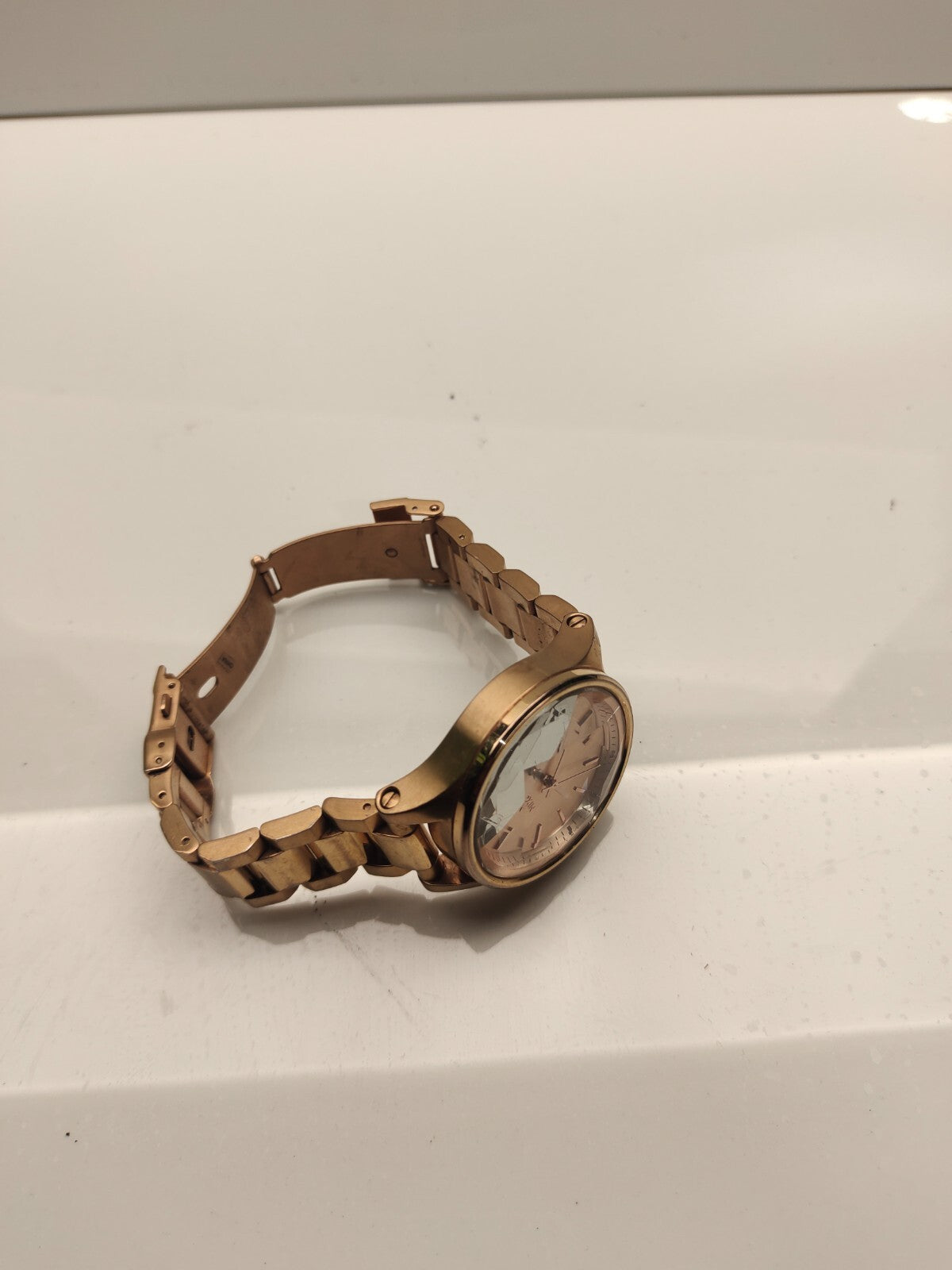 Noxin by Nixon Facet Rose Gold Wrist Watch