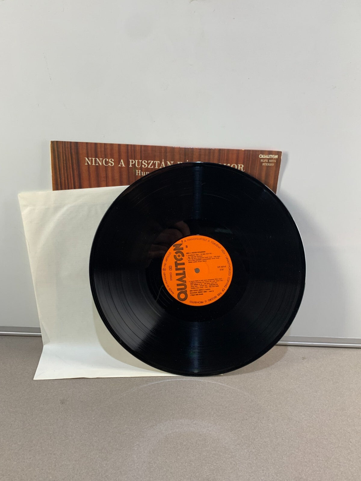 Andor Bura Kovács And His Gipsy Band - Nincs - Hungarian Songs (LP, Vinyl)