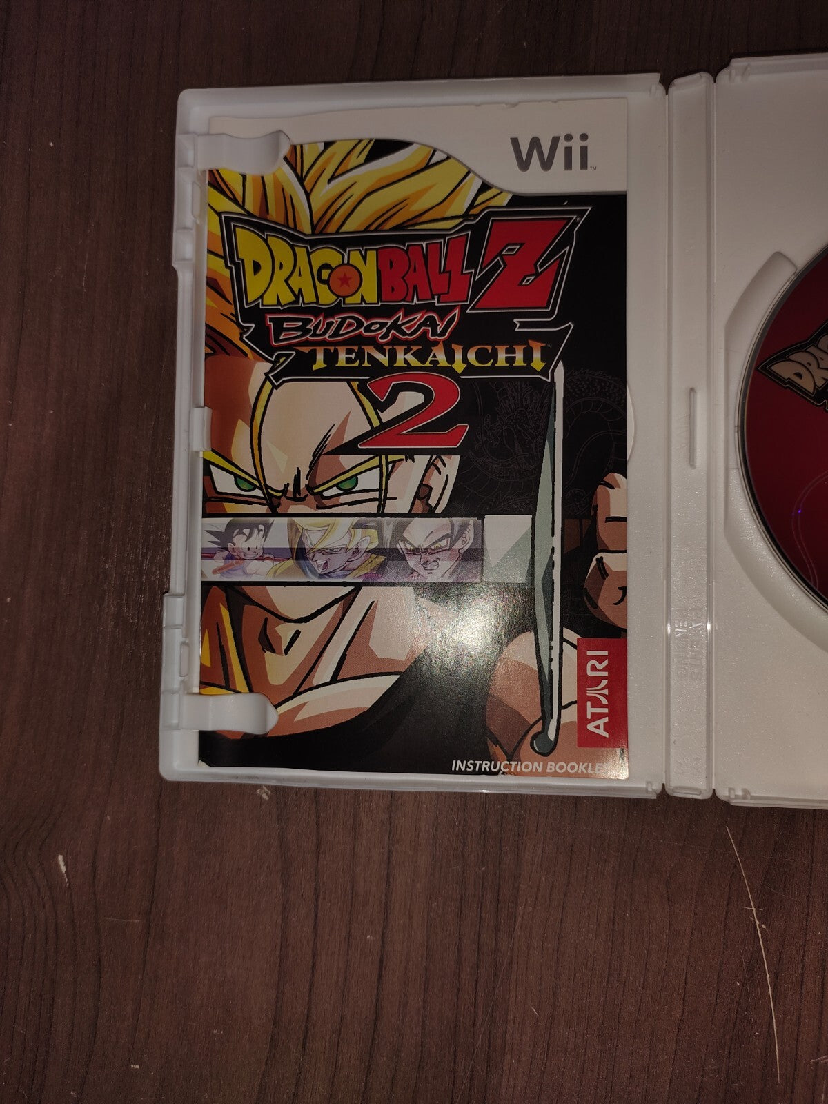 Nintendo Wii 2006 DRAGON BALL Z BUDOKAN TENKAICHI 2