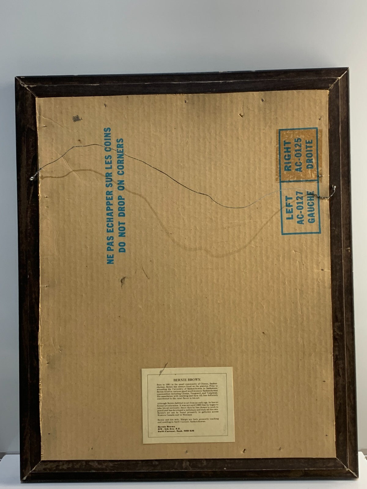 Bernie Brown "DAYDREAMING" Art Framed Print 1982, 54/110