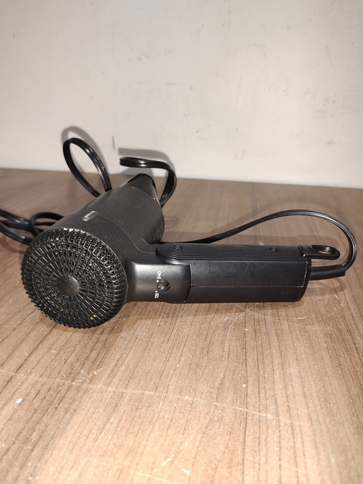 Vintage Braun Silencio 1200 1200W Quiet Foldable Travel Hair Dryer