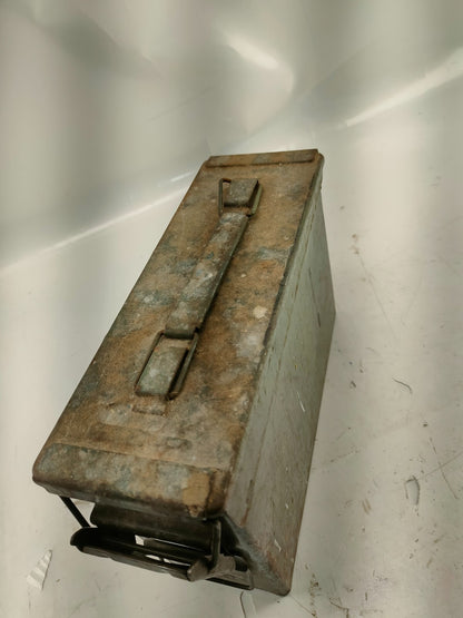 VTG US Army Military Ammo Box Crate Empty 250 Cal Cartridges