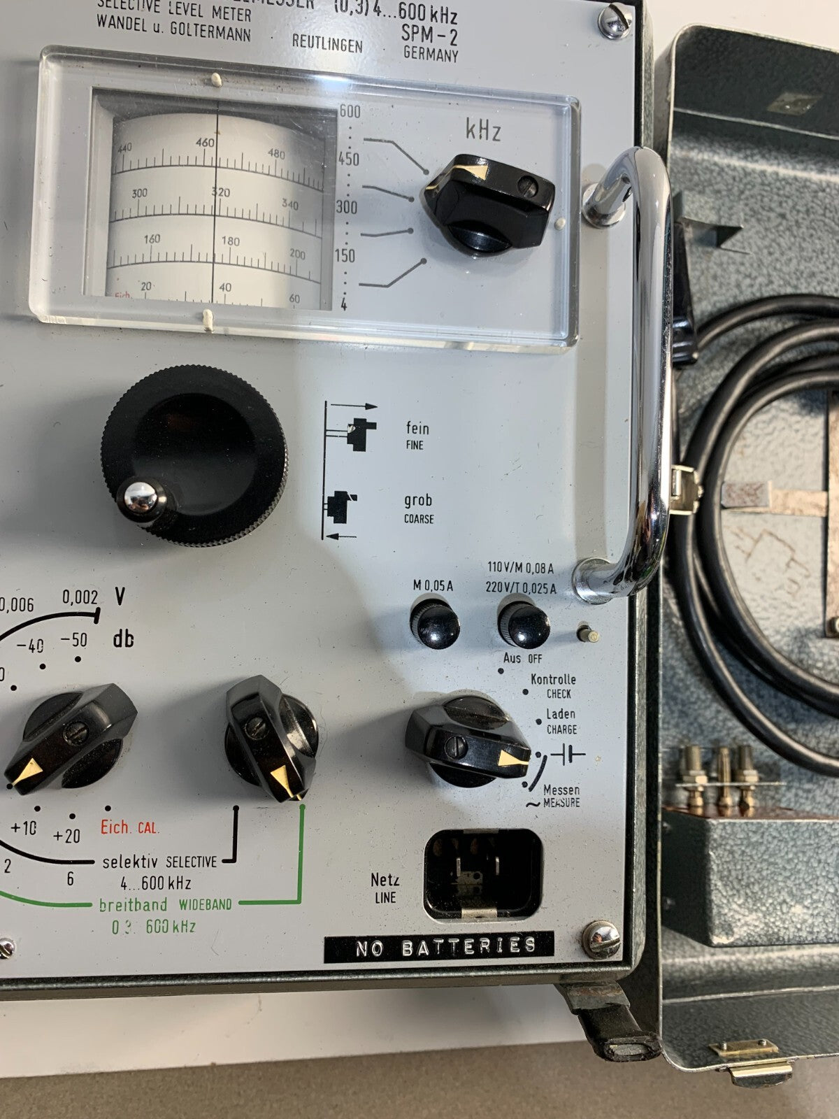 Wandel & Goltermann SPM-2 / SPM2 Selective Level Meter