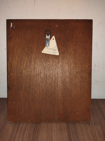 Vintage Wood Carved Painting - Antique
