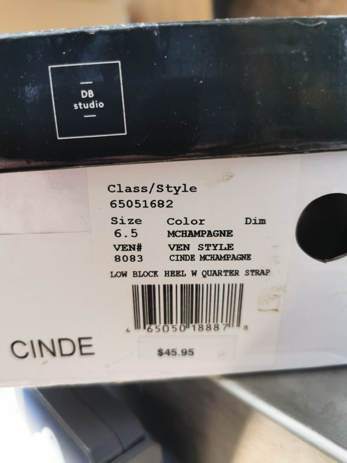 DB studio Ven Style Cinde Mchampagne