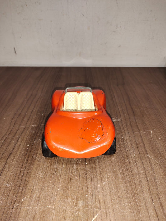 Vintage - Metal Tonka Dune Buggy Toy - Orange - Original 7-Inches